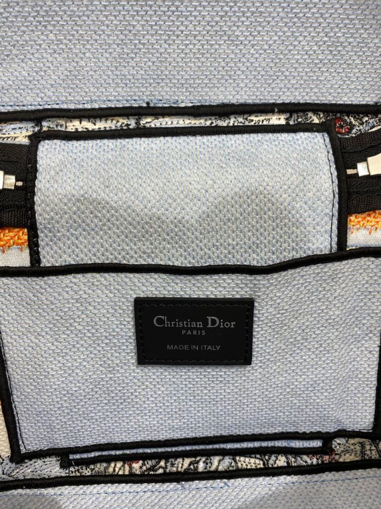 christian dior canta travel vanity taba mavi 24x17 cm