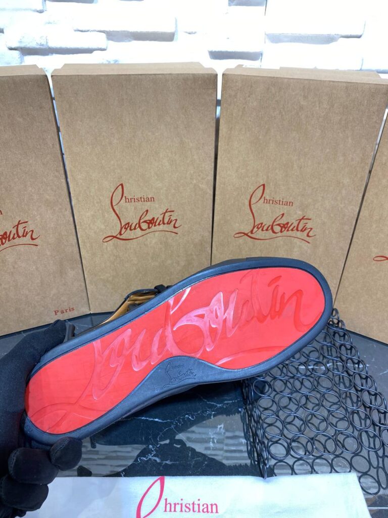 christian louboutin ayakkabi erkek sneaker siyah