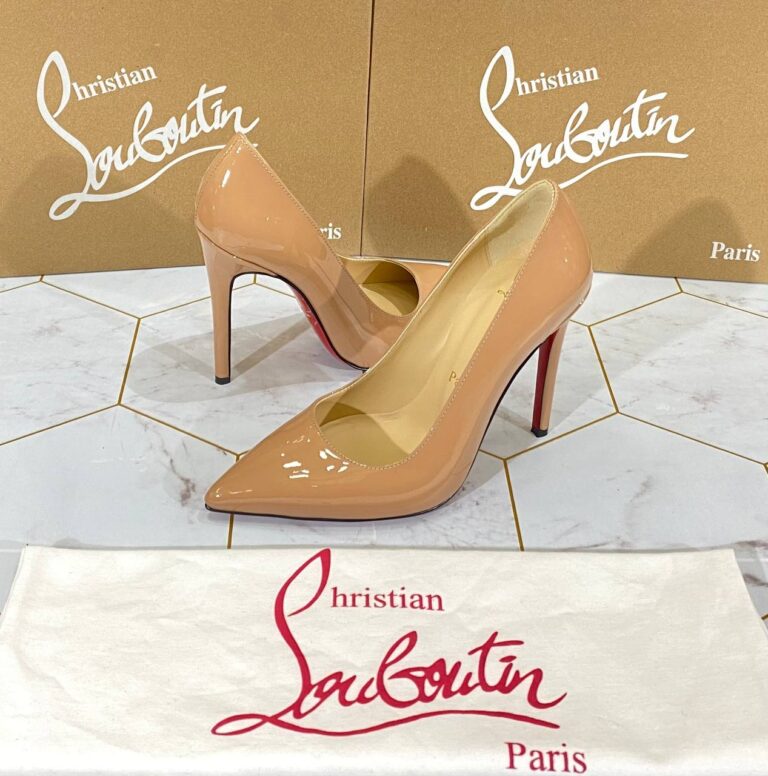 christian louboutin ayakkabi stiletto nude rugan topuk 12 cm