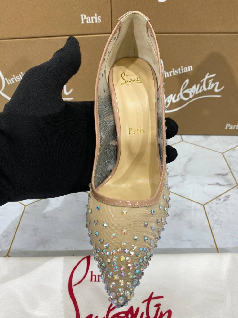 christian louboutin ayakkabi stiletto nude topuk 12 cm