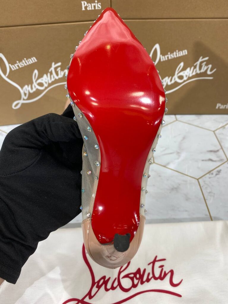 christian louboutin ayakkabi stiletto nude topuk 12 cm