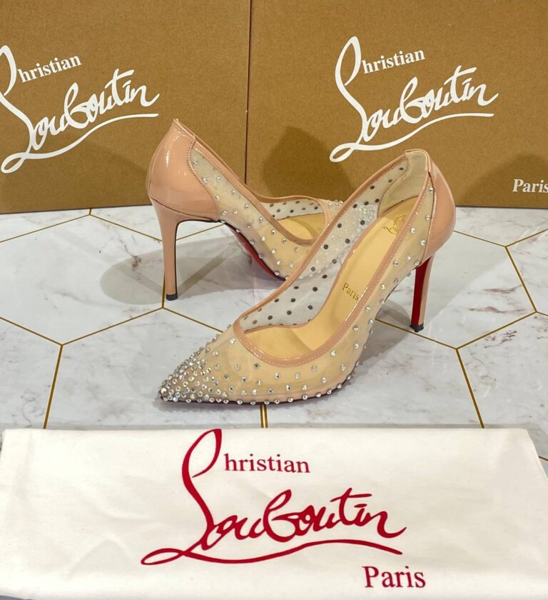 christian louboutin ayakkabi stiletto nude topuk 12 cm