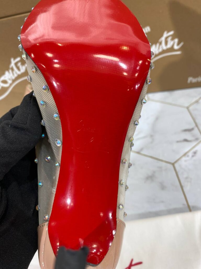 christian louboutin ayakkabi stiletto nude topuk 12 cm