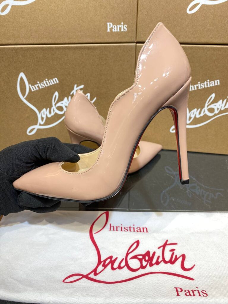 christian louboutin ayakkabi stiletto nude topuklu 12 cm
