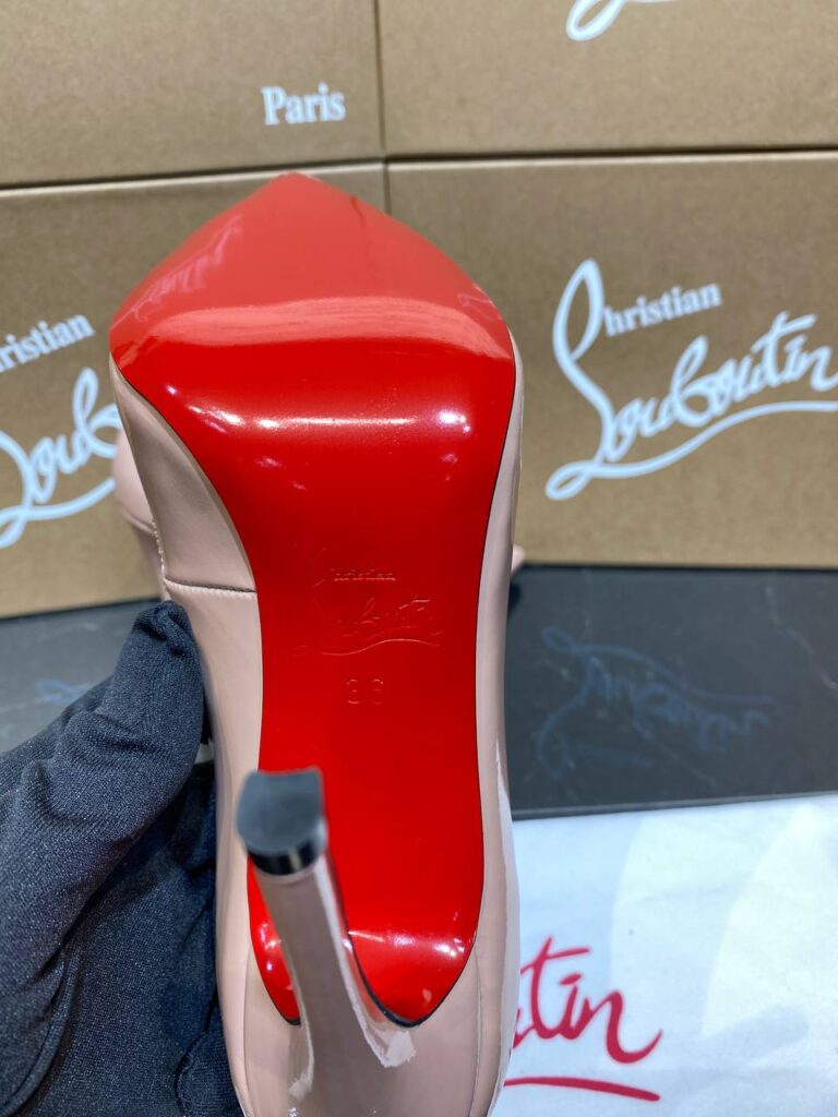 christian louboutin ayakkabi stiletto nude topuklu 12 cm