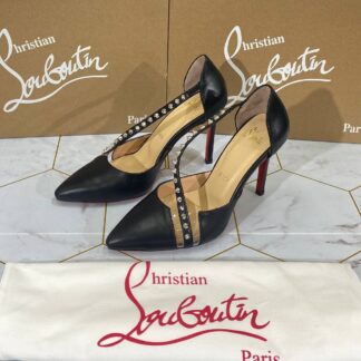 christian louboutin ayakkabi stiletto pumps siyah topuk 12 cm