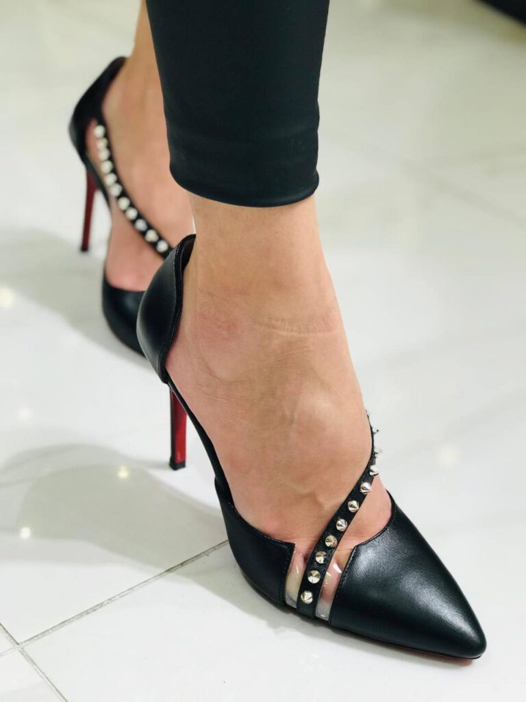 christian louboutin ayakkabi stiletto pumps siyah topuk 12 cm