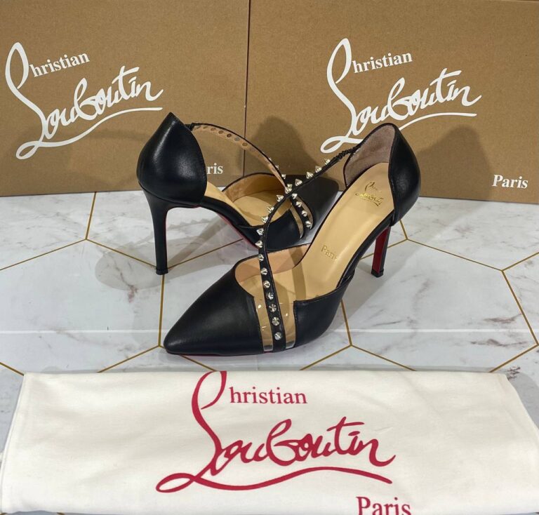 christian louboutin ayakkabi stiletto pumps siyah topuk 12 cm