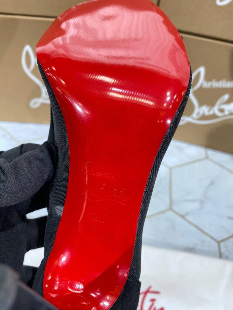 christian louboutin ayakkabi stiletto siyah topuk 12 cm