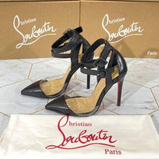 christian louboutin ayakkabi stiletto siyah topuklu 12 cm