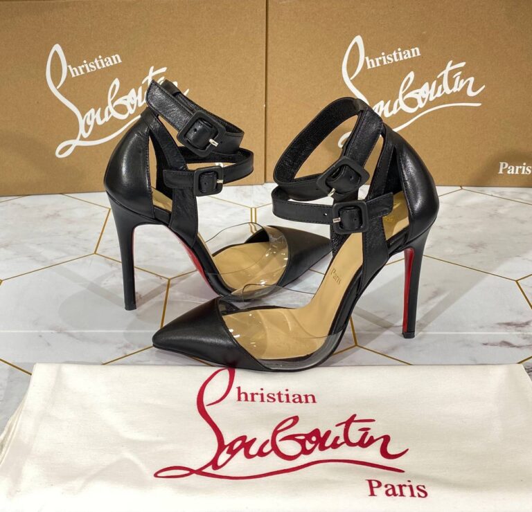 christian louboutin ayakkabi stiletto siyah topuklu 12 cm
