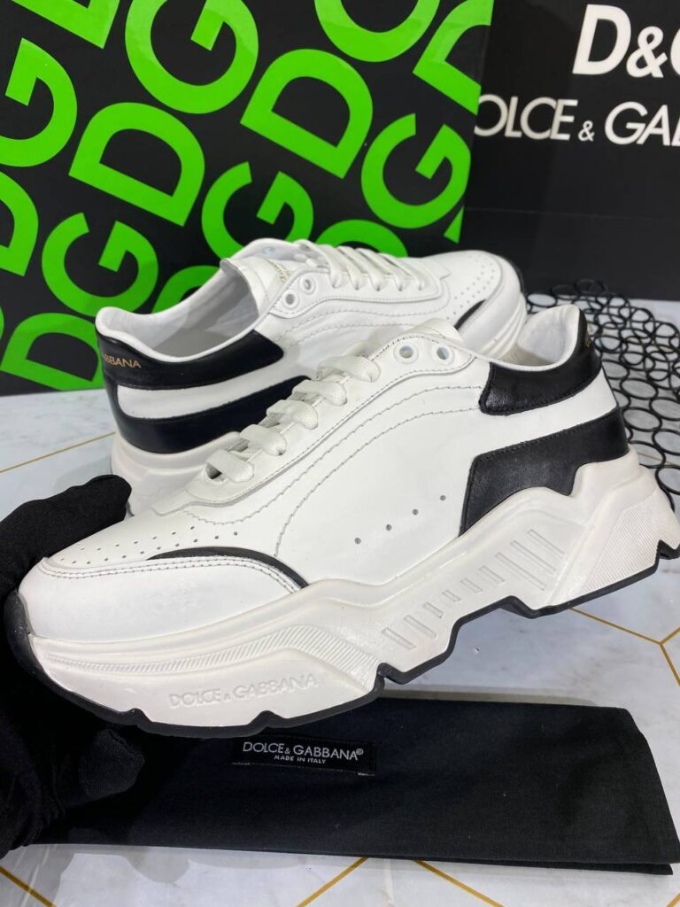 dolce gabbana ayakkabi sneaker erkek beyaz siyah