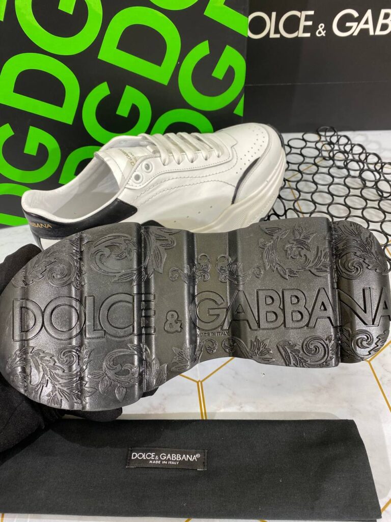 dolce gabbana ayakkabi sneaker erkek beyaz siyah