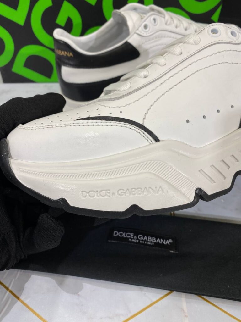 dolce gabbana ayakkabi sneaker erkek beyaz siyah