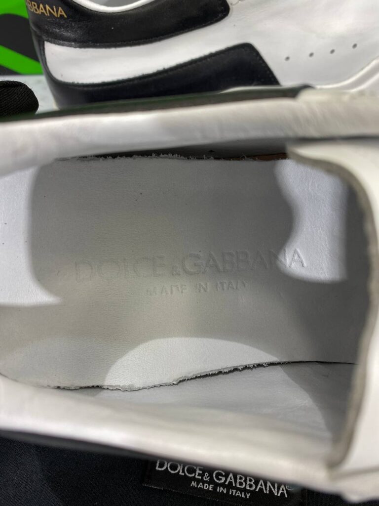 dolce gabbana ayakkabi sneaker erkek beyaz siyah