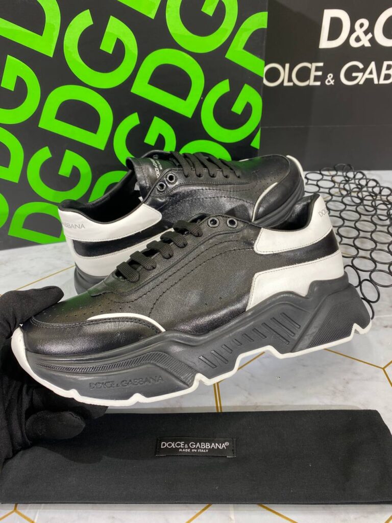 dolce gabbana ayakkabi sneaker erkek siyah beyaz