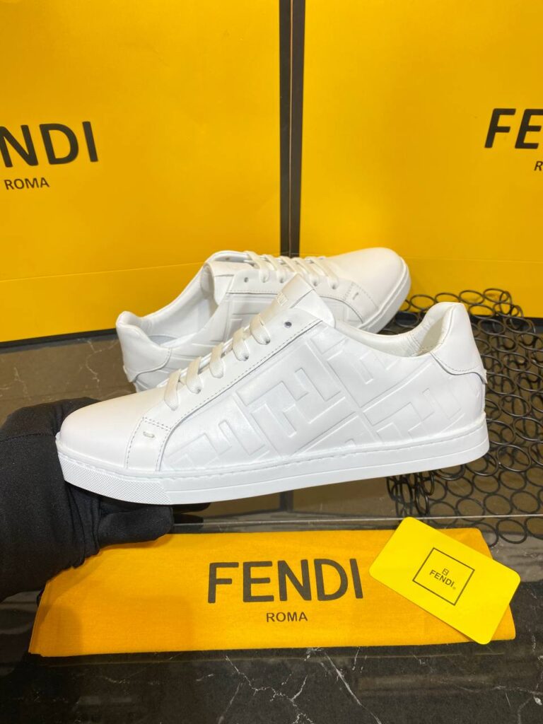 fendi ayakkabi erkek sneaker beyaz