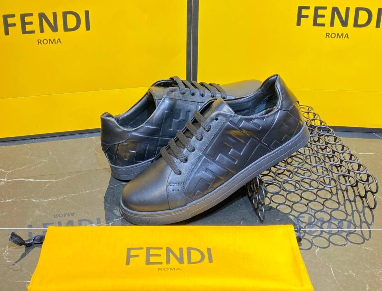 fendi ayakkabi erkek sneaker siyah