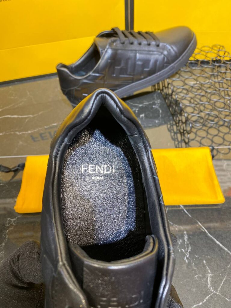 fendi ayakkabi erkek sneaker siyah