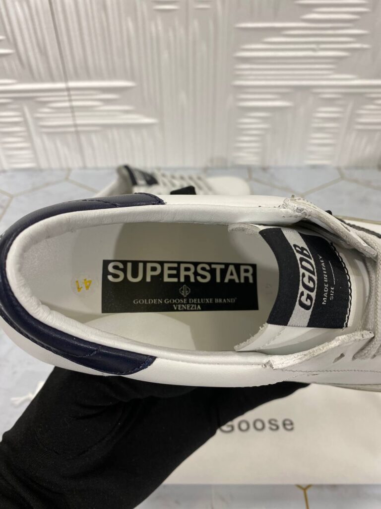golden goose ayakkabi erkek sneaker siyah beyaz