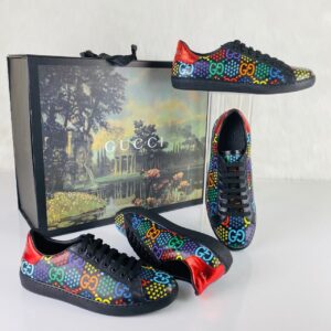 gucci ayakkabi ace black GG sneaker siyah