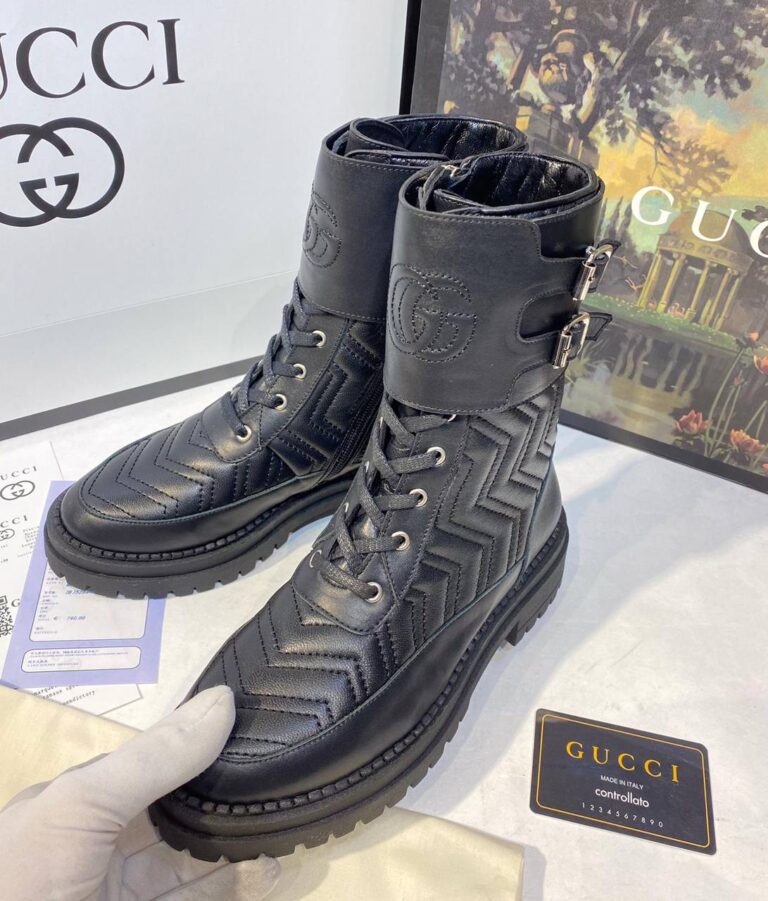 gucci ayakkabi interlocking G bot