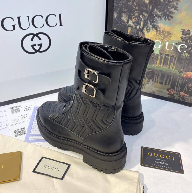gucci ayakkabi interlocking G bot