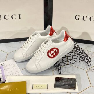 gucci ayakkabi sneaker kirmizi beyaz