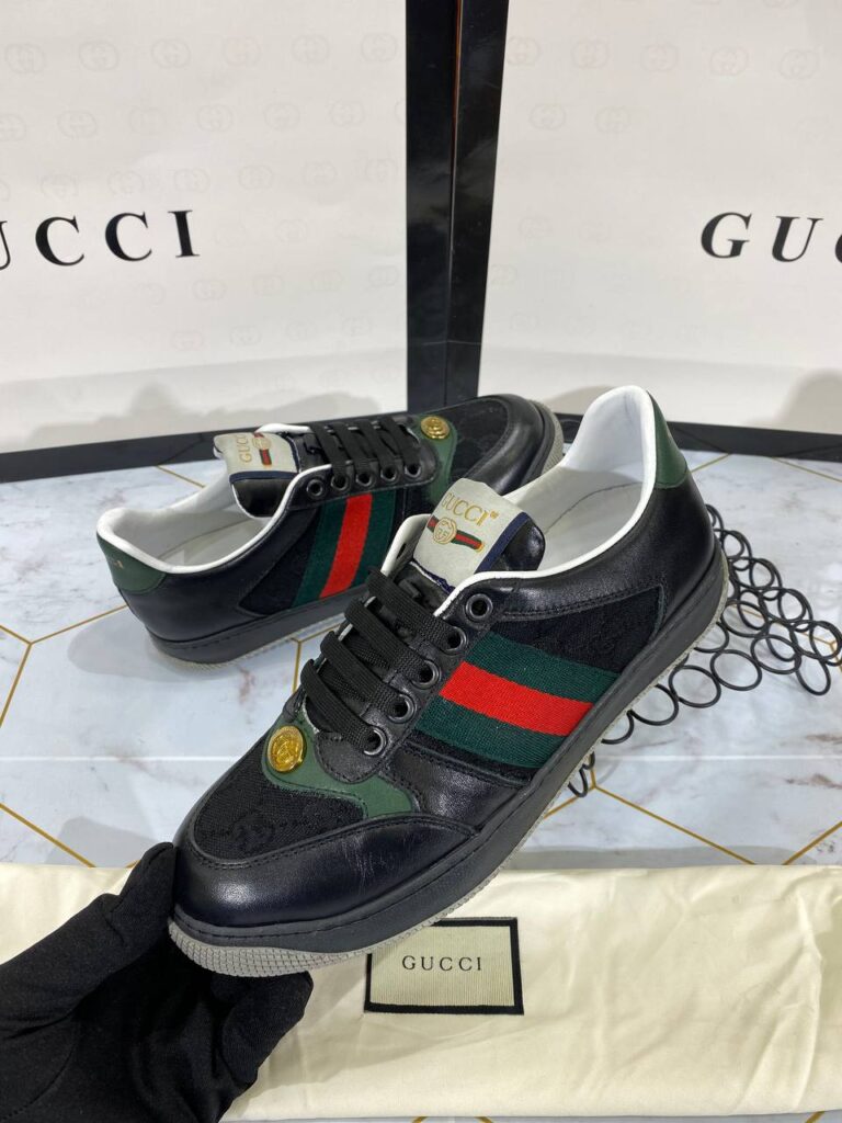 gucci ayakkabi sneaker siyah