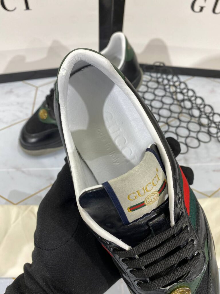gucci ayakkabi sneaker siyah