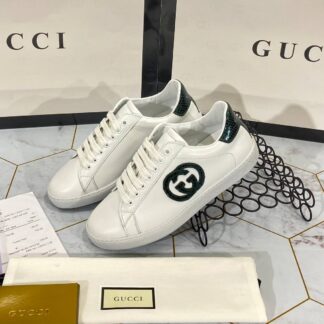 gucci ayakkabi sneaker yesil beyaz