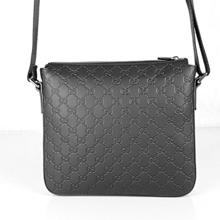gucci canta courrier erkek postaci simetrik 26x24 cm