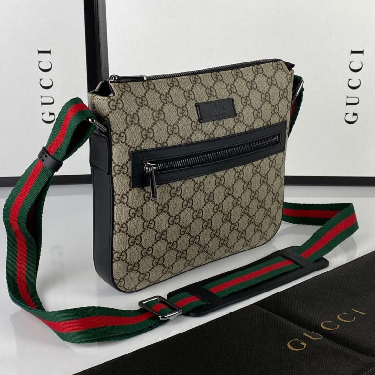 gucci canta courrier erkek postaci supreme simetrik 26x24 cm