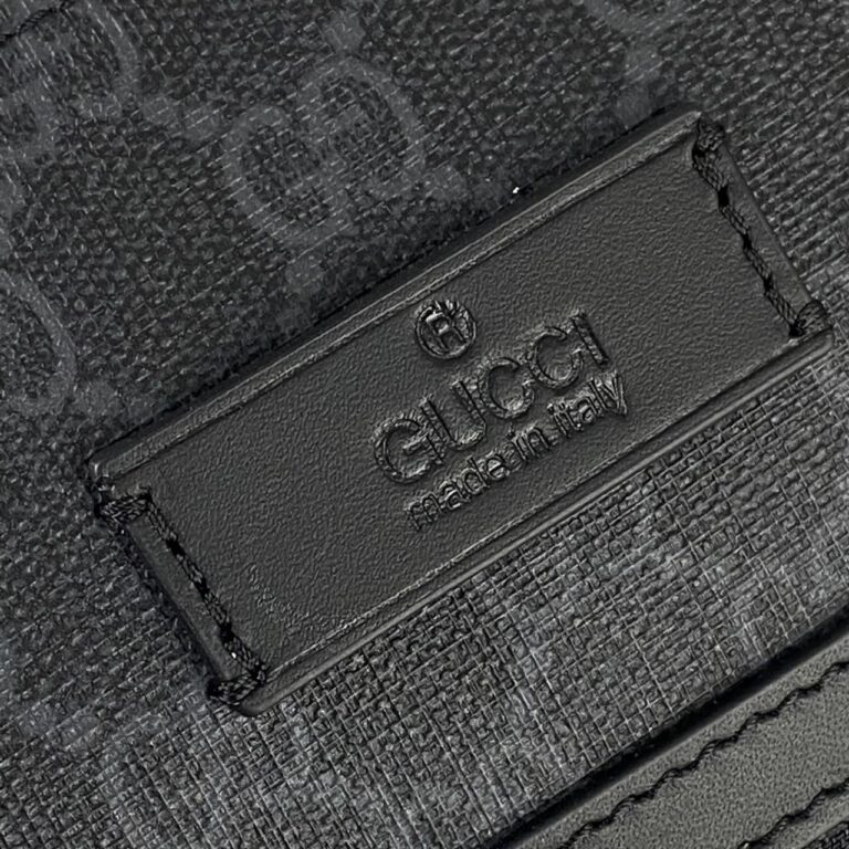 gucci canta courrier erkek postaci supreme simetrik siyah 26x24 cm
