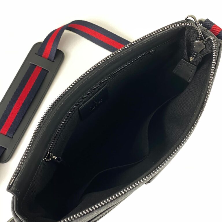 gucci canta courrier erkek postaci supreme simetrik siyah 26x24 cm