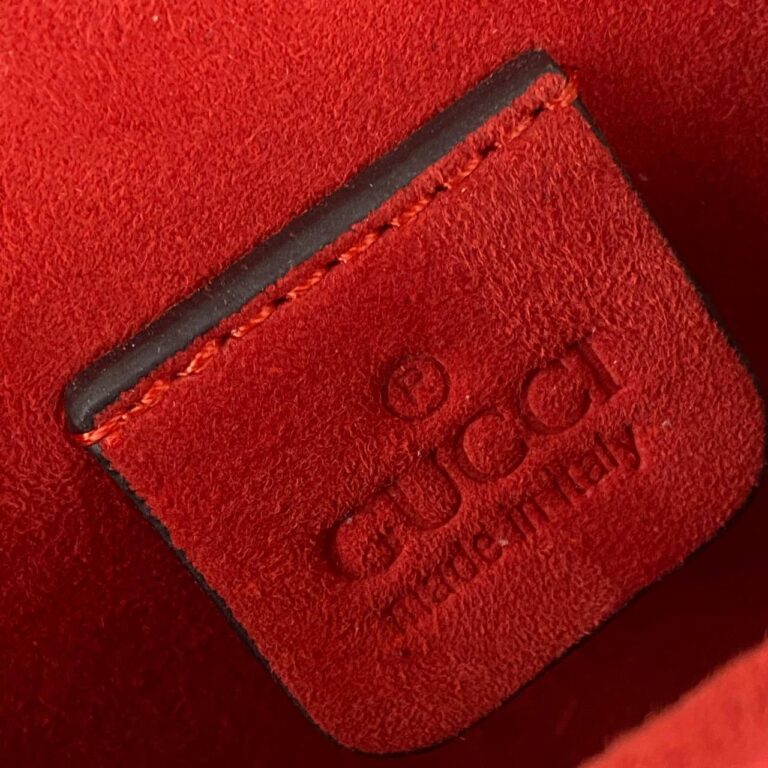 gucci canta dionysus gg supreme mini kirmizi 20x15.5 cm