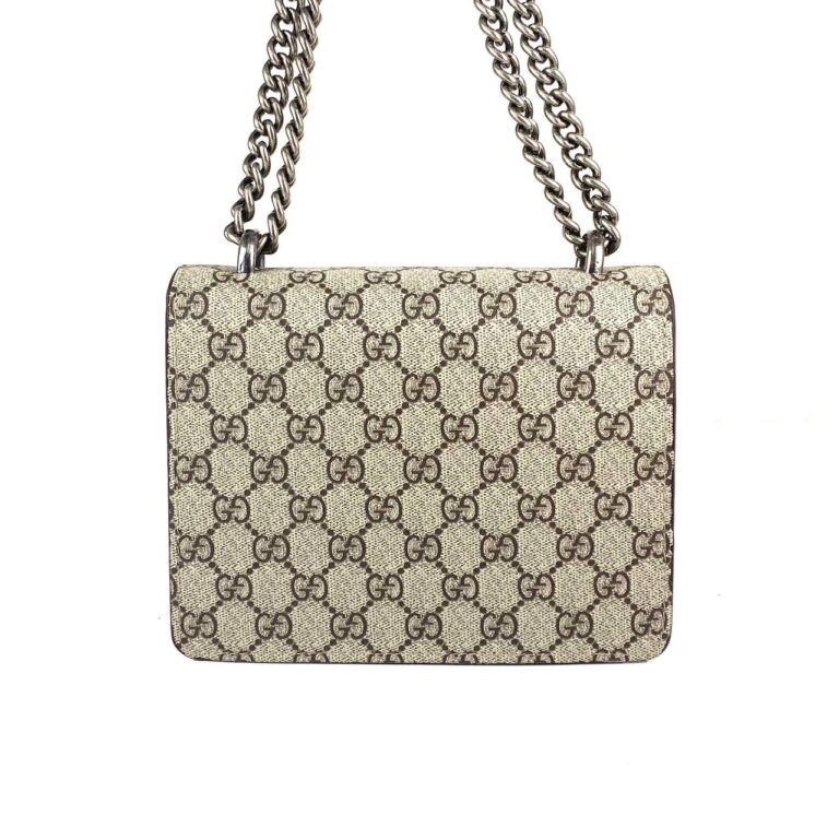 gucci canta dionysus gg supreme mini pudra pembe 20x15.5 cm