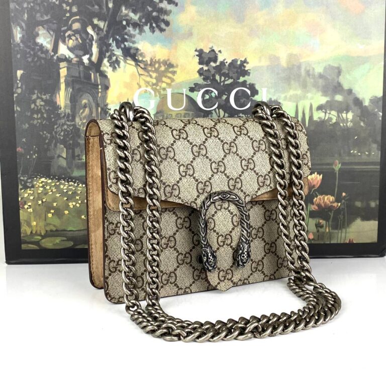 gucci canta dionysus gg supreme mini taba 20x15.5 cm