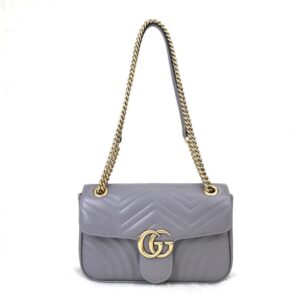gucci canta marmont gri 25x15 cm