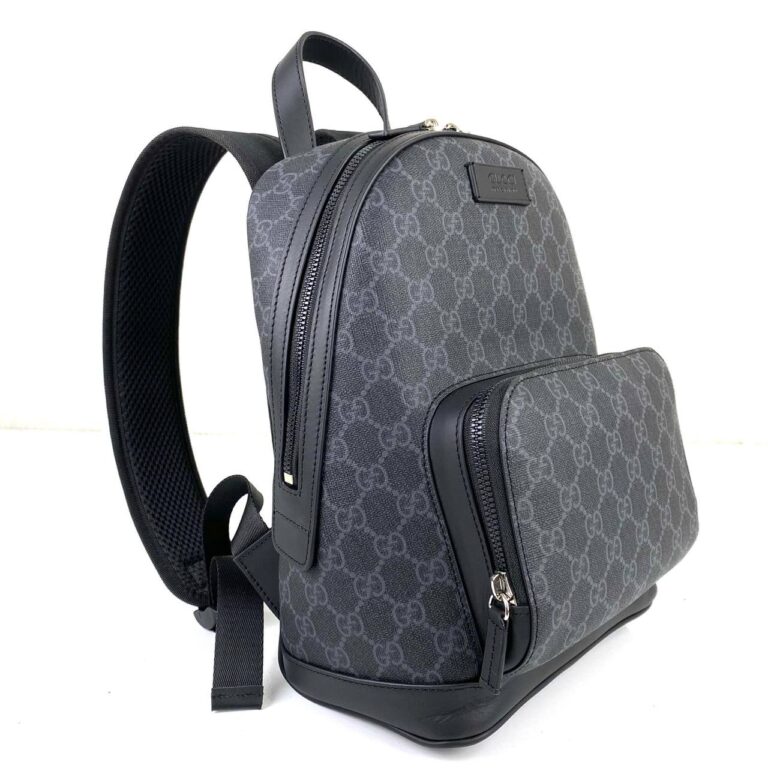 gucci canta supreme eden small sirt cantasi gri 29x22x14 cm