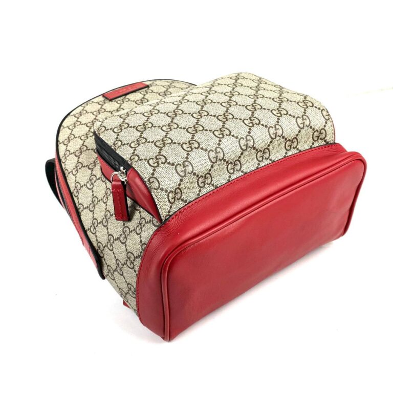 gucci canta supreme eden small sirt cantasi kirmizi 29x22x14 cm