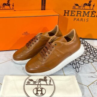 hermes ayakkabi 2001 erkek sneakers taba