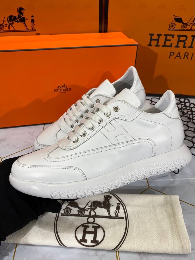 hermes ayakkabi 2021 erkek sneakers beyaz