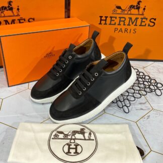 hermes ayakkabi 2021 erkek sneakers beyaz siyah