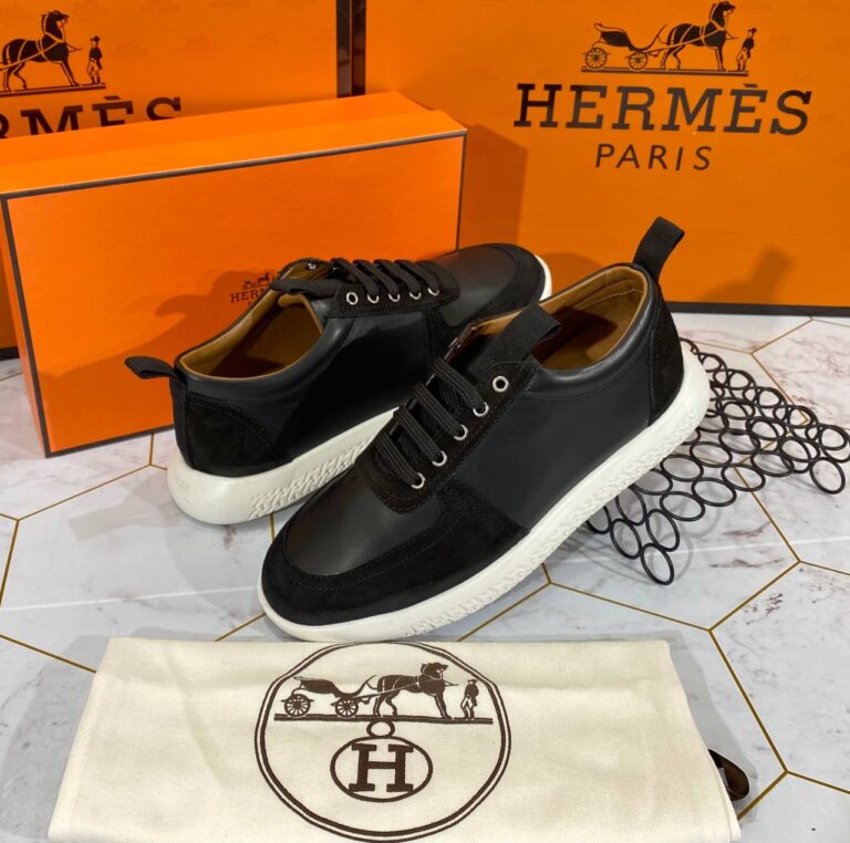 hermes ayakkabi 2021 erkek sneakers beyaz siyah