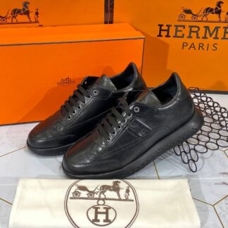 hermes ayakkabi 2021 erkek sneakers siyah