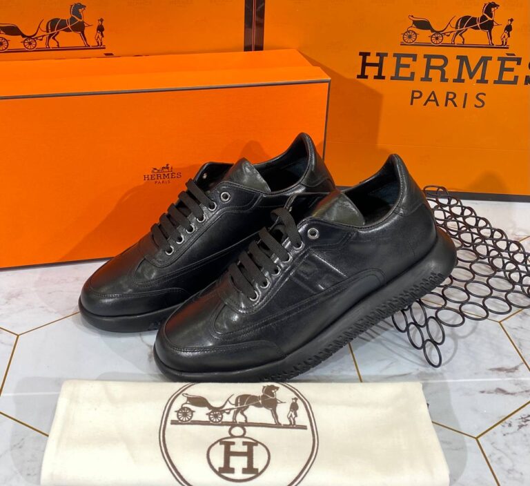 hermes ayakkabi 2021 erkek sneakers siyah