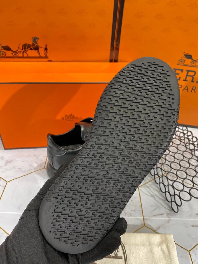 hermes ayakkabi 2021 erkek sneakers siyah