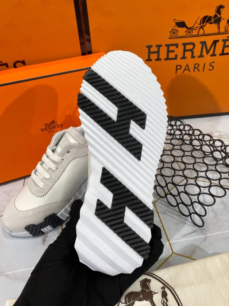 hermes ayakkabi erkek bouncing sneakers beyaz
