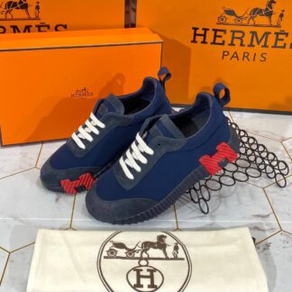 hermes ayakkabi erkek bouncing sneakers lacivert